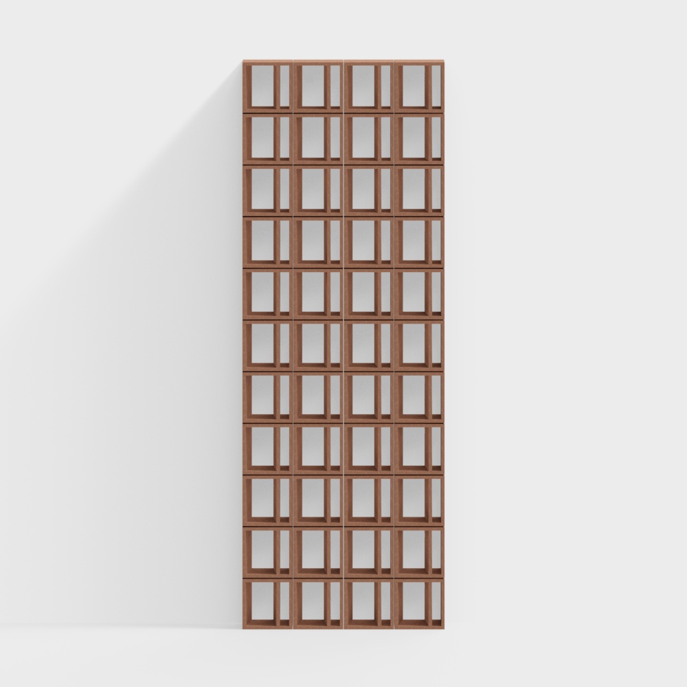 Modern cutout partition