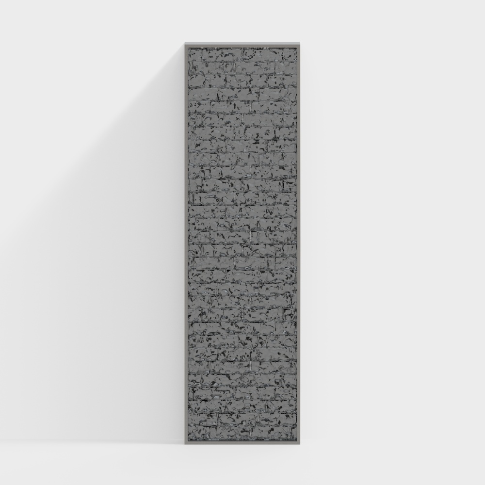 Modern glass partition