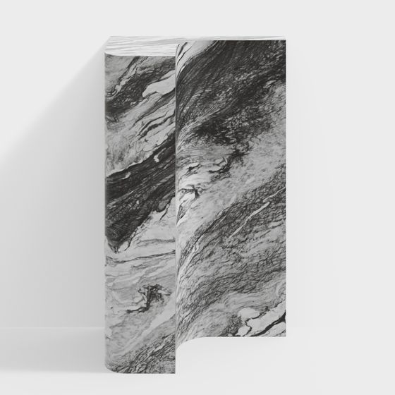 Exquisite Marble Column 3D model for Creative Designs