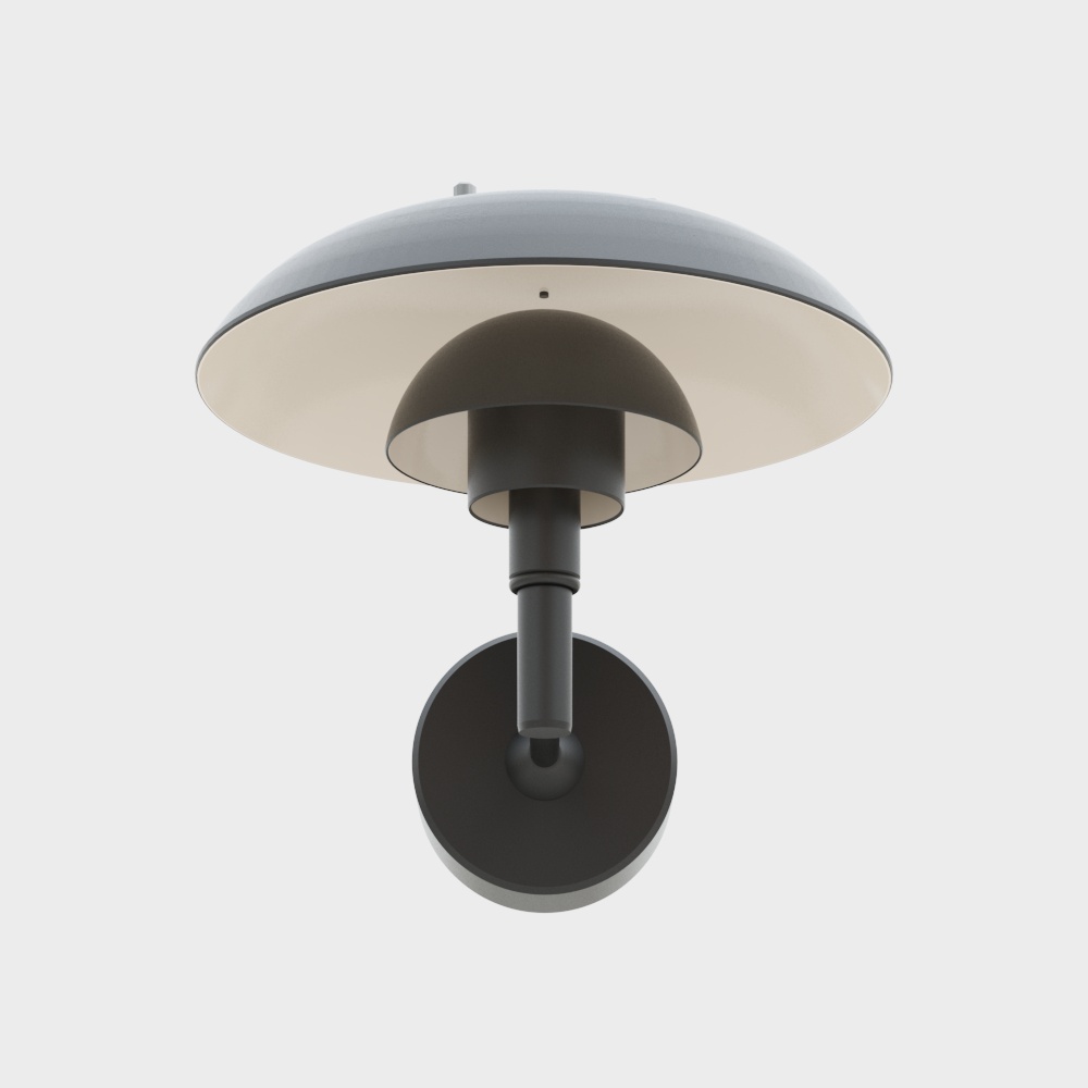 Mushroom Wall Sconce 3D Model – Modern Minimalist Lighting