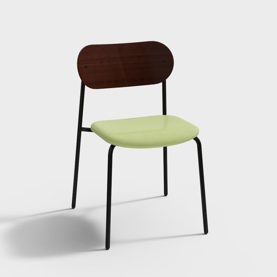 Stylish Modern Minimalist Chair 3D model