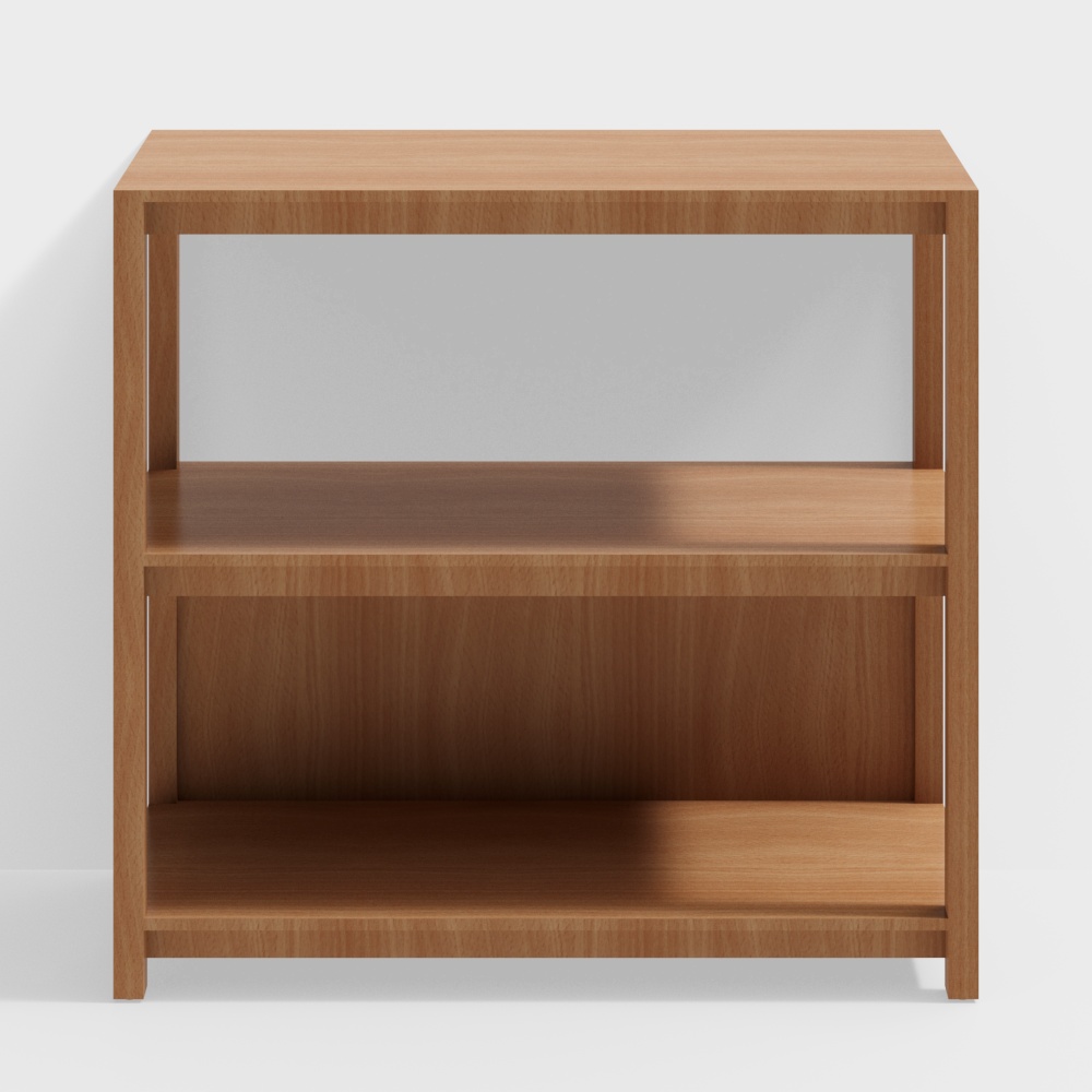 BluDot Open Plan Small Low Bookcase