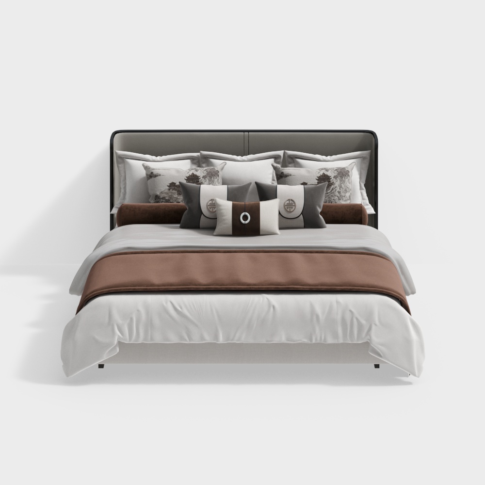 Neuer Chinesischer Doppelbett