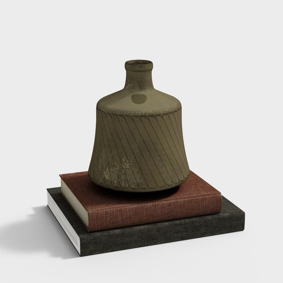 Classic Low-Poly Bottle 3D Model for Creative Projects