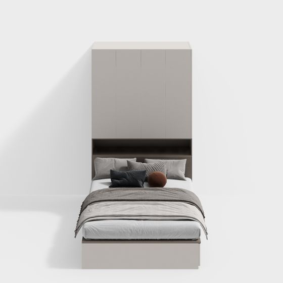 Urban Rest Bed 3D model