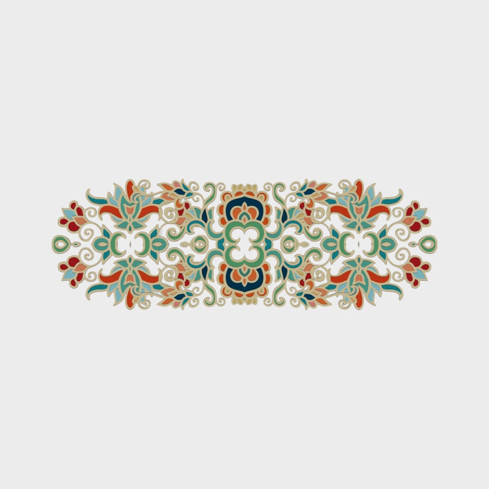 Classical Chinese wall decoration