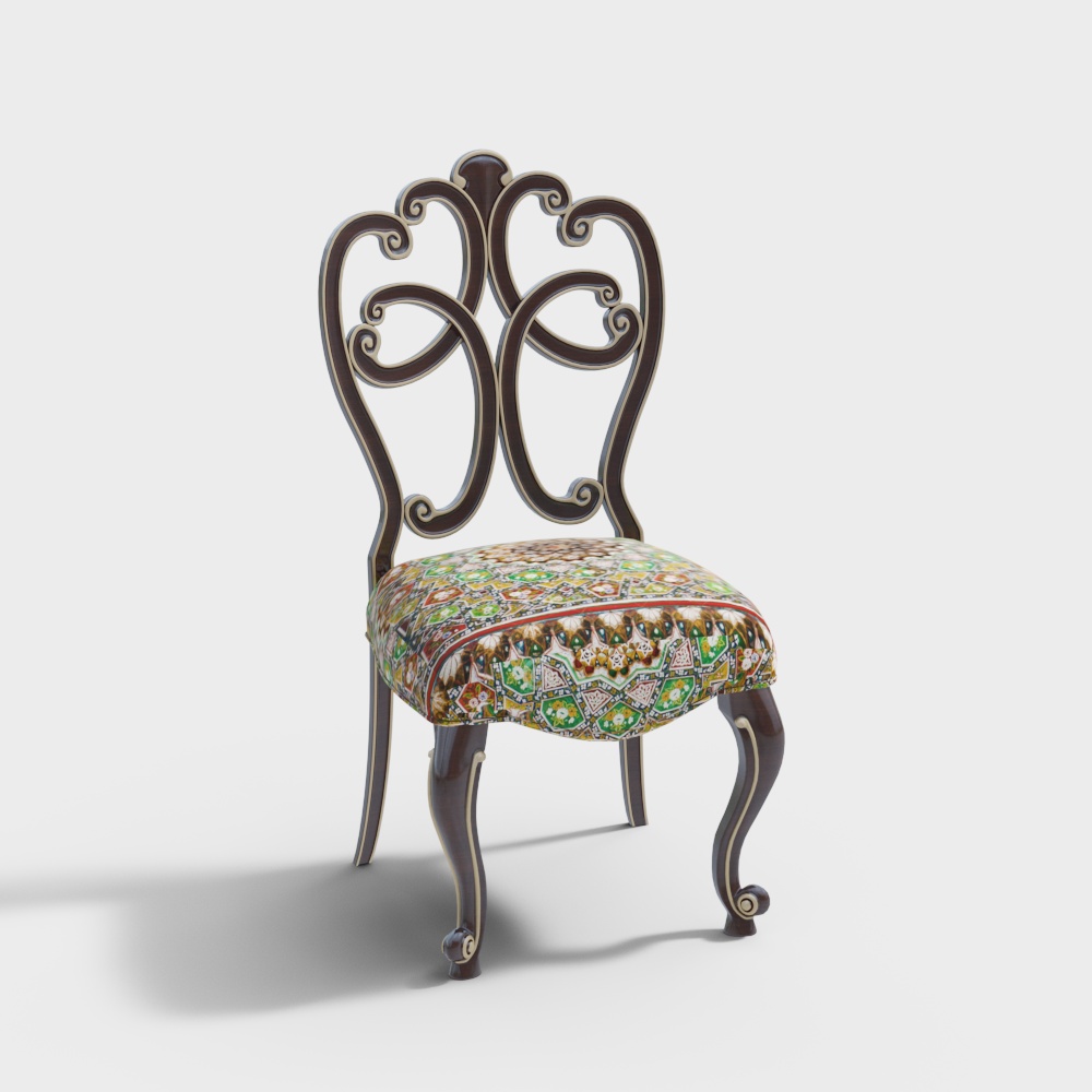 Tibetischer Esstischstuhl