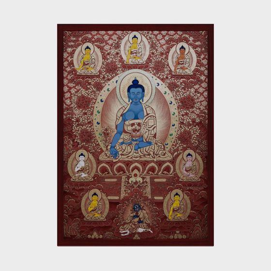 Sacred Buddha 3D model - Stunning Low Poly Art