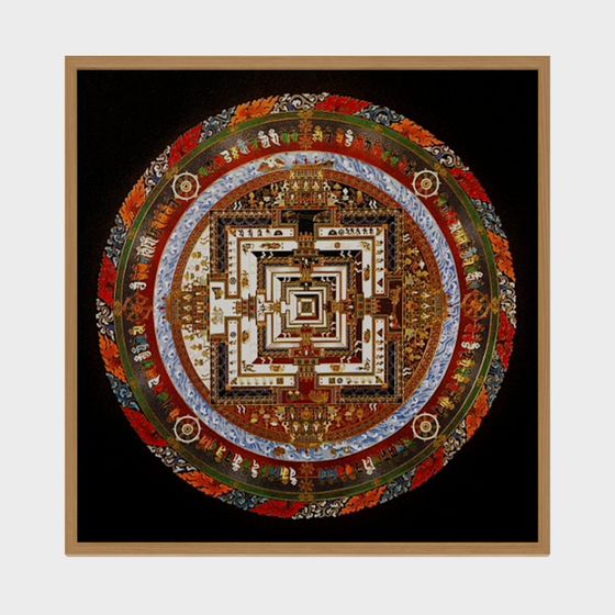 Mandala 3D Model - Vibrant and Intricate Design