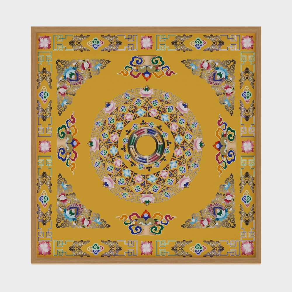 New Chinese national decorative painting