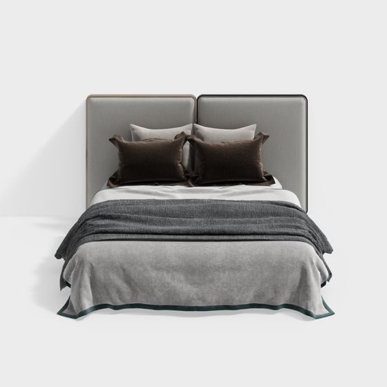 Giường đôi tối giản / Ý