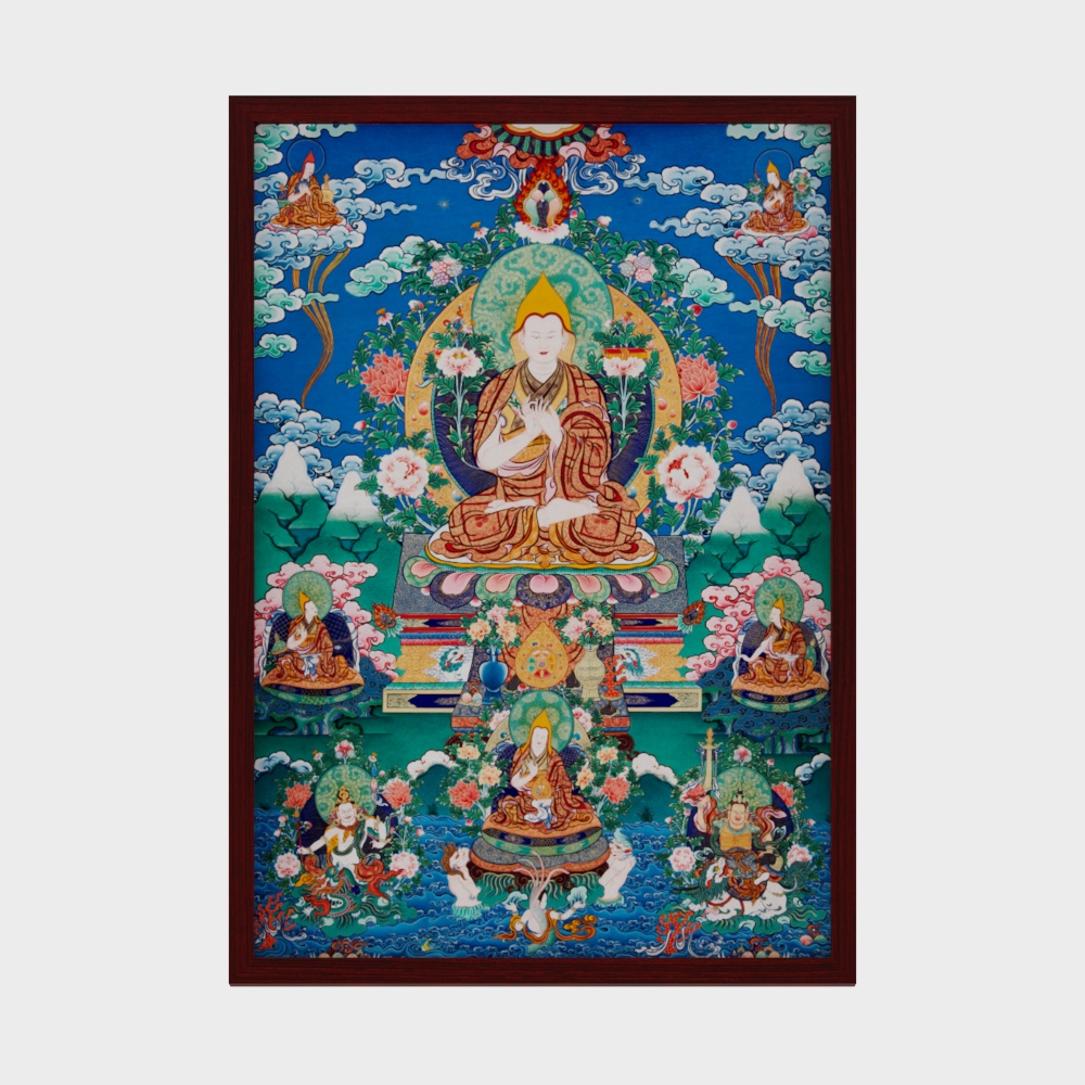 ภาพวาดตกแต่งตั้งก้าแบบจีน