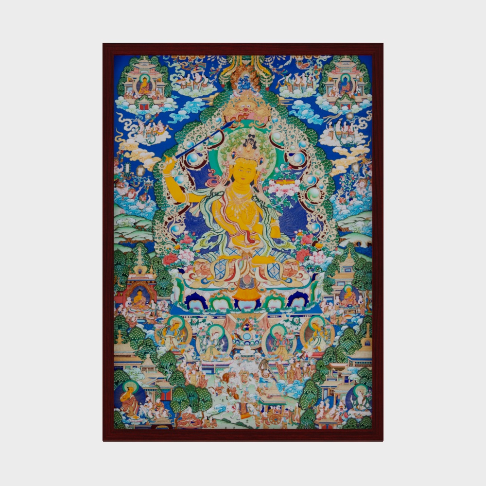 Chinese Thangka decorative painting