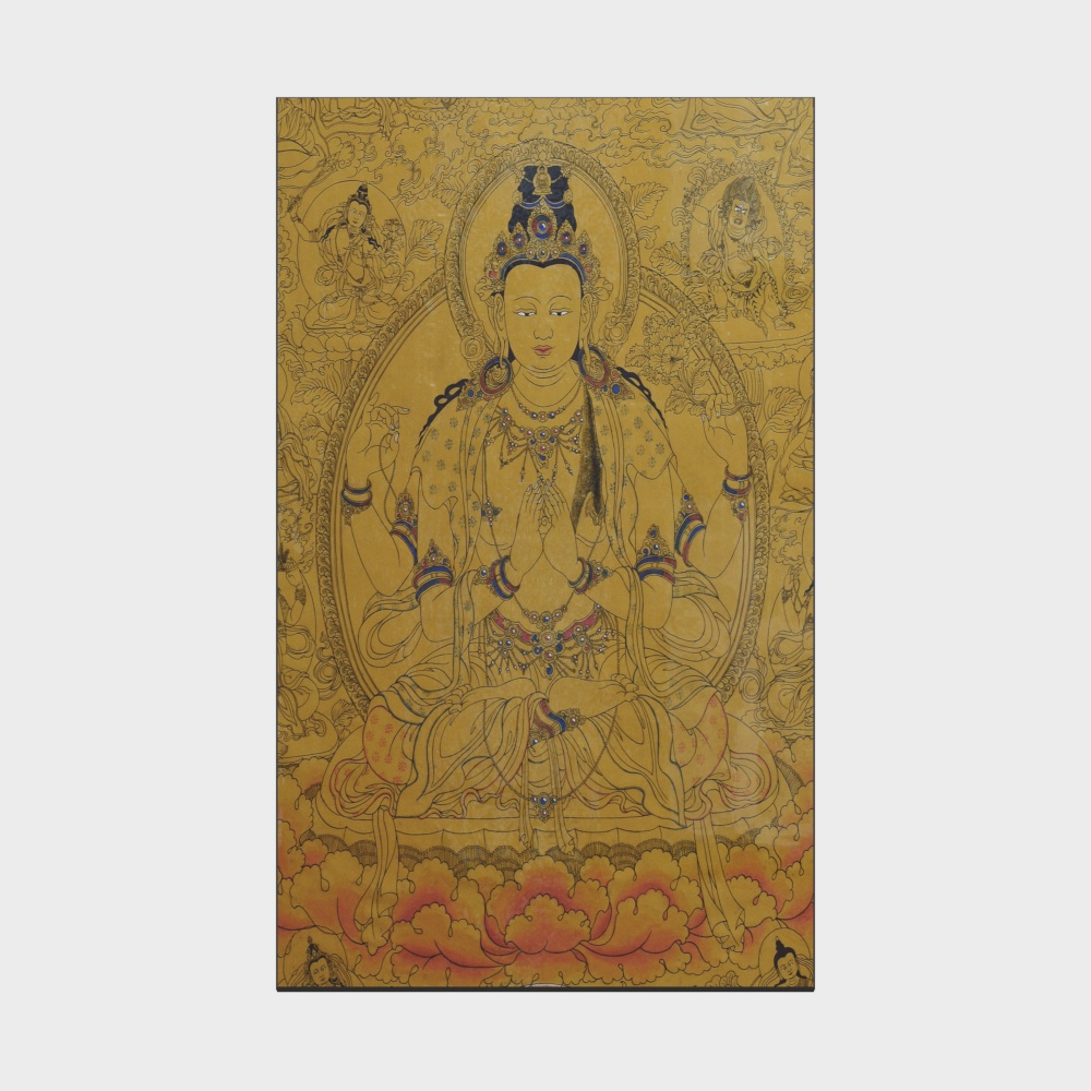 New Chinese Tibetan decorative paintings