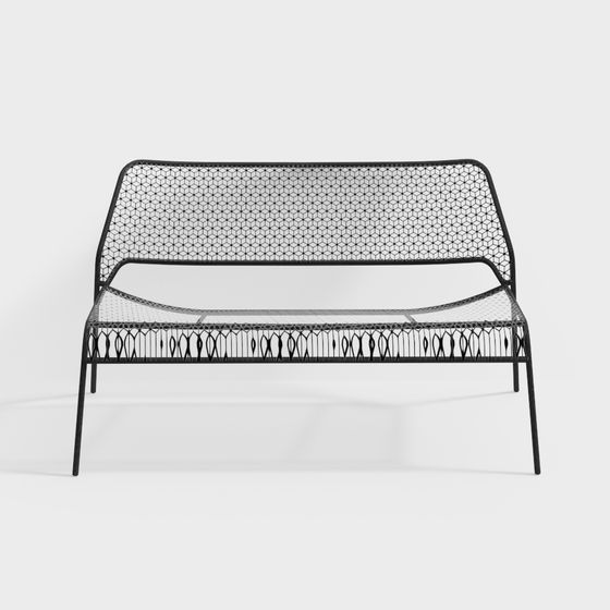 Grid Chair 3D model for Modern Design