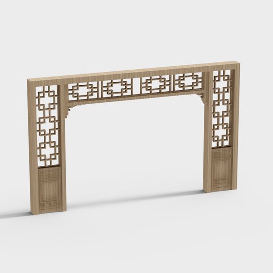 Nouvelle porte lunaire chinoise