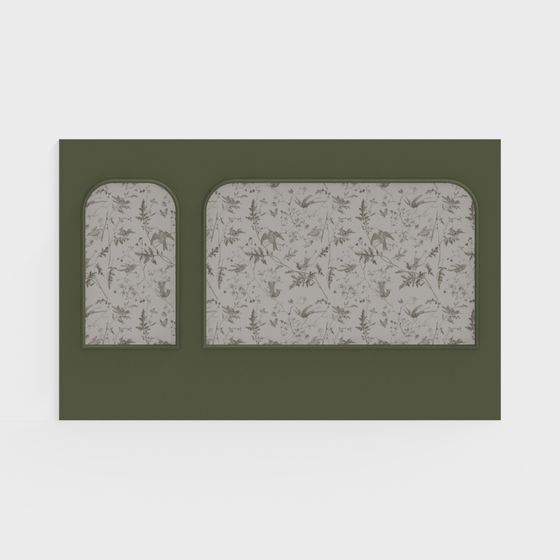 Forest Window 3D model