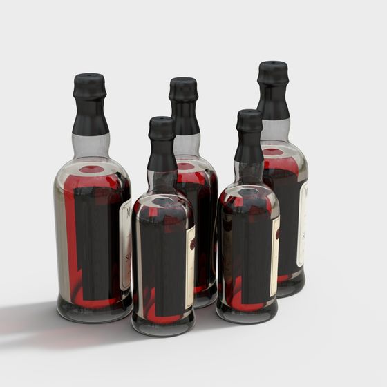 와인과 음료 장식