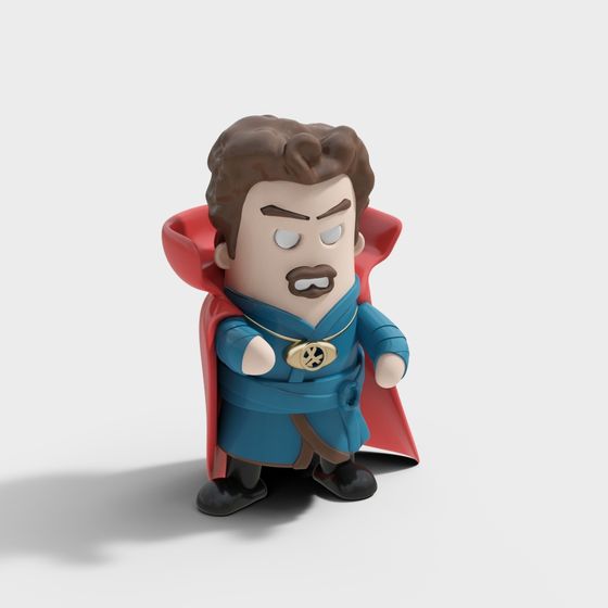 Chibi Doctor Strange 3D Model