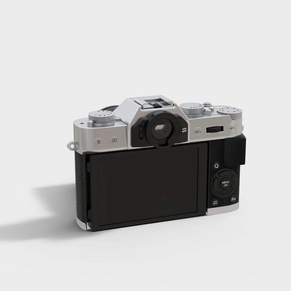 Retro Camera 3D Model Design