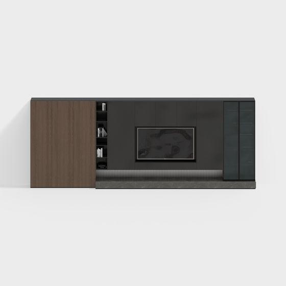 Chic 3D Model TV Stand for Contemporary Spaces