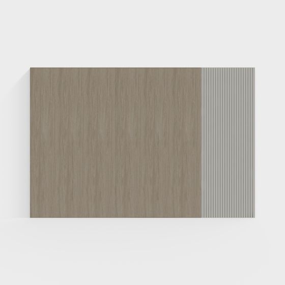 Elegant Low-Polygon 3D Model for Diverse Spaces