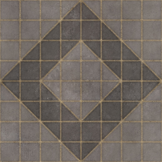 Floor Tile 066 in Yellow