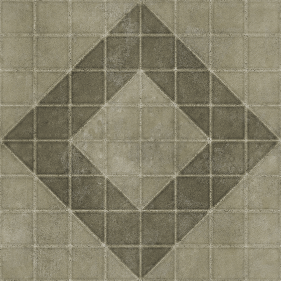 Floor Tile 069 in Gray