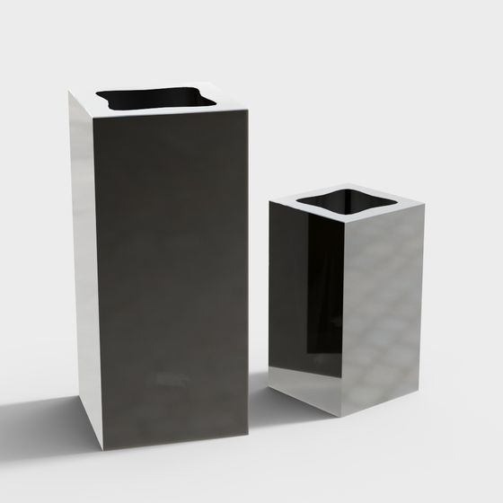 Unique City Pillars 3D model for Modern Designs