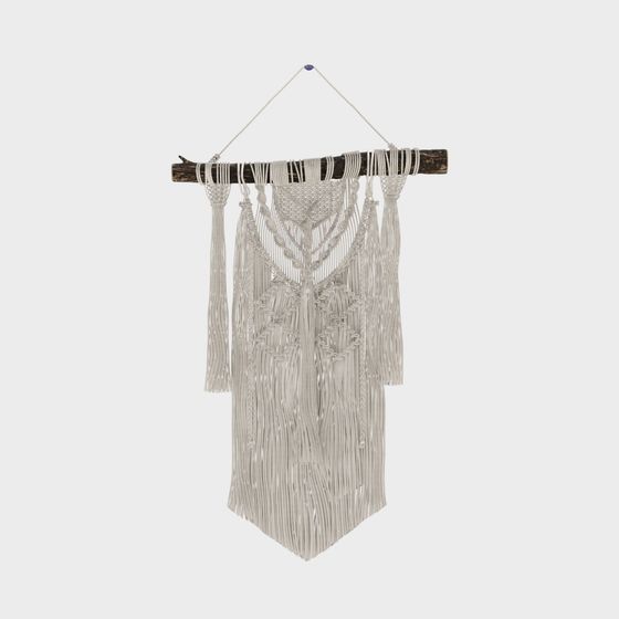 Macrame Wall Hanging 3D model