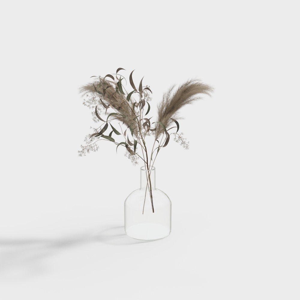 Green plant ornaments