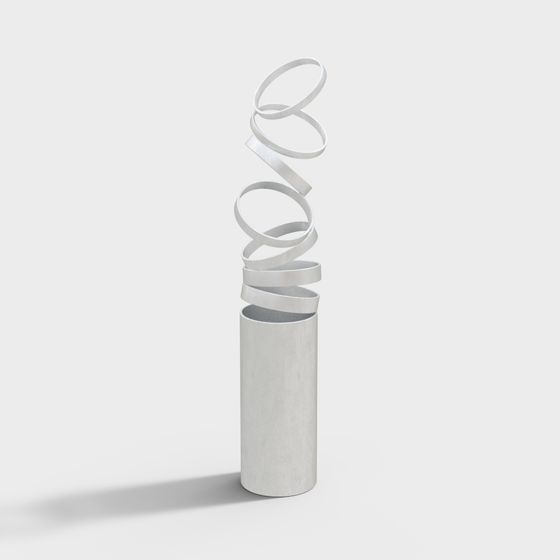 Spiral Ascension 3D model for Modern Design