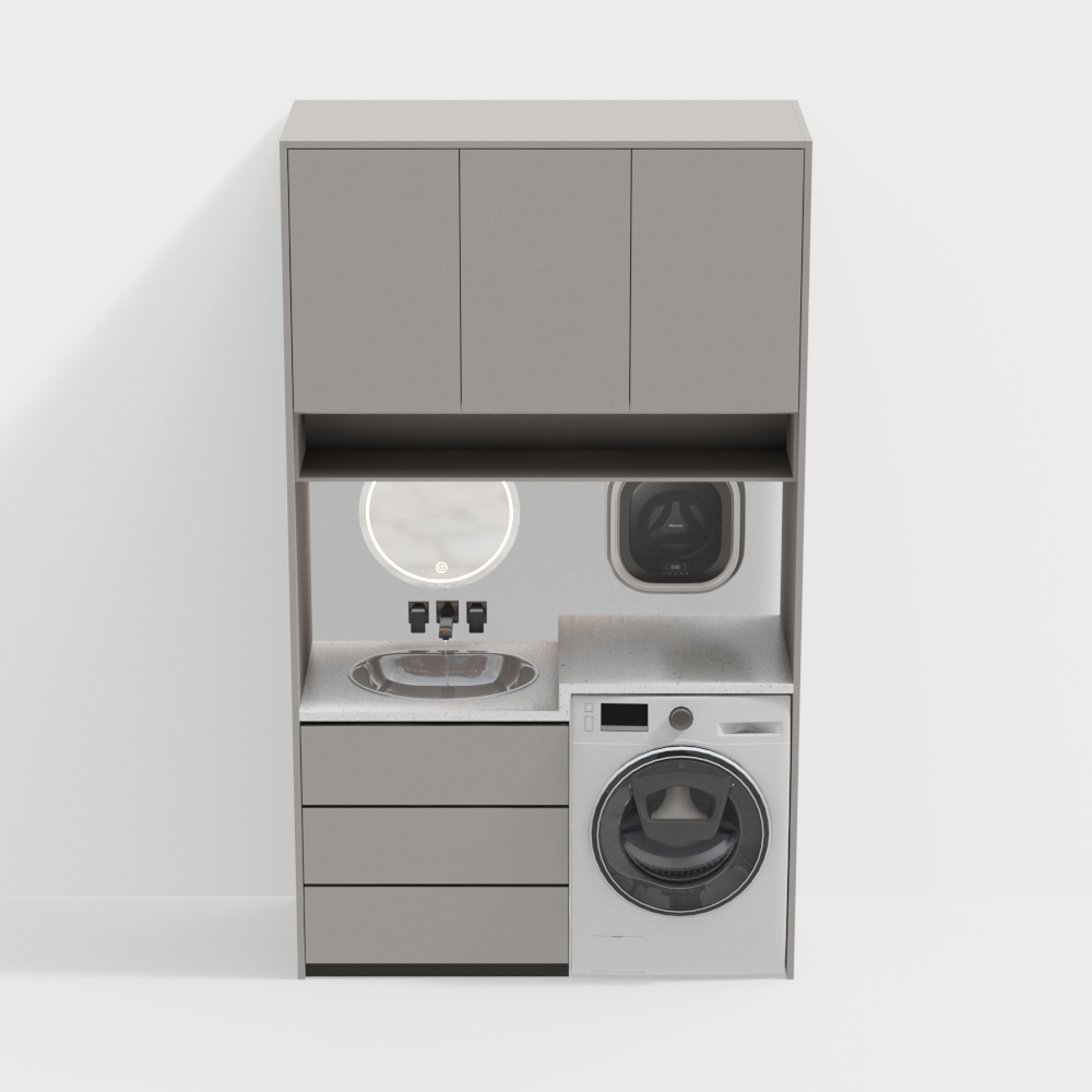 Modern balcony cabinet