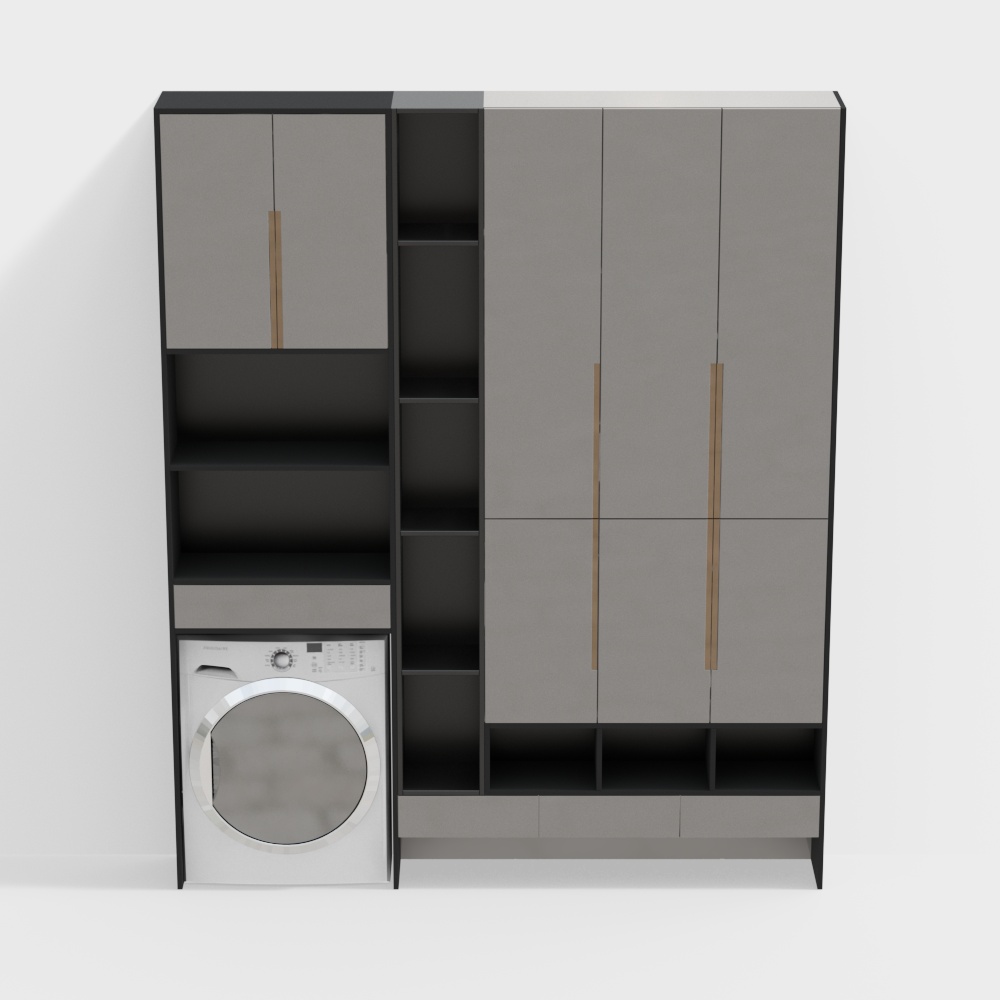 Modern balcony cabinet