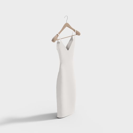 Stylish Dress 3D Model for Creative Use
