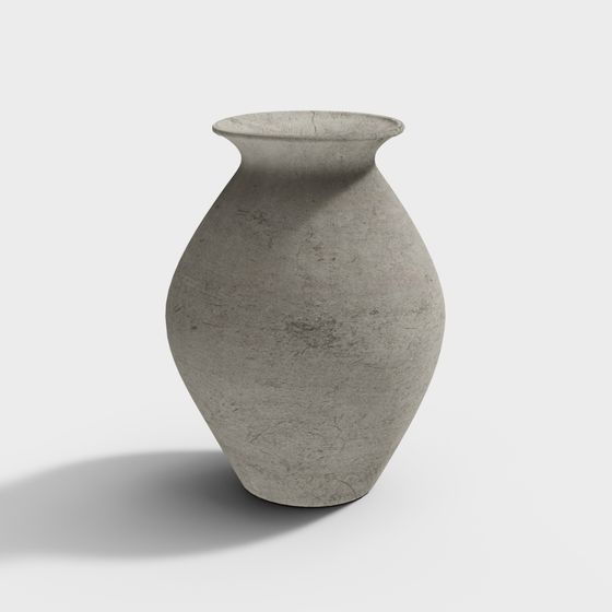 Ancient Rustic Vase 3D model