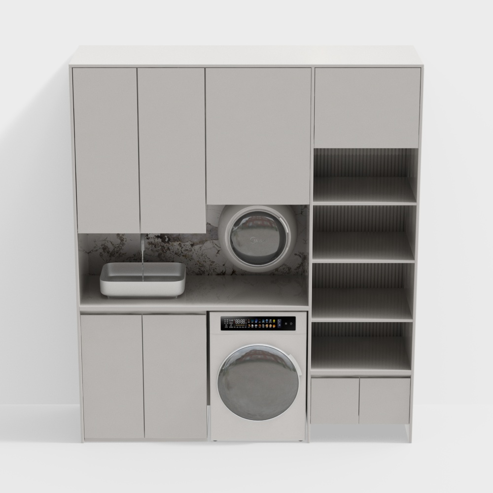 Modern balcony cabinet