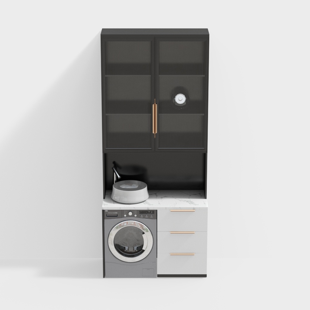 Modern balcony cabinet