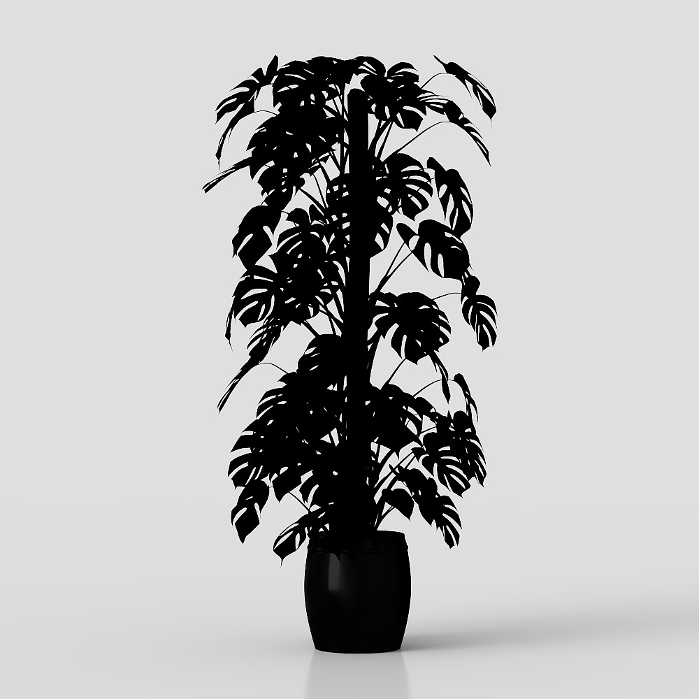 Green plant ornaments