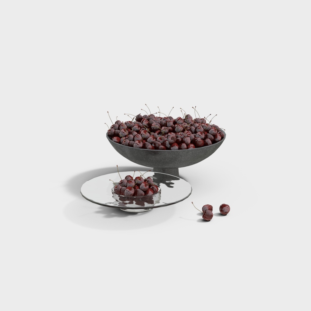 フルーツ、さくらんぼ、大きなさくらんぼ、果物と野菜