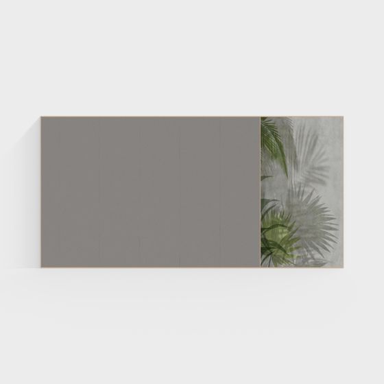 Jungle Mirror 3D model for Nature-inspired Designs