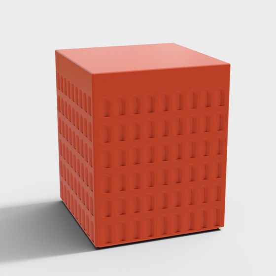 City Eye Low-Poly 3D Model Design