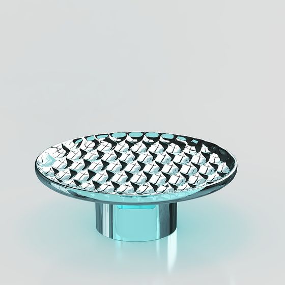 Futuristic Low-Polygon 3D Model Design