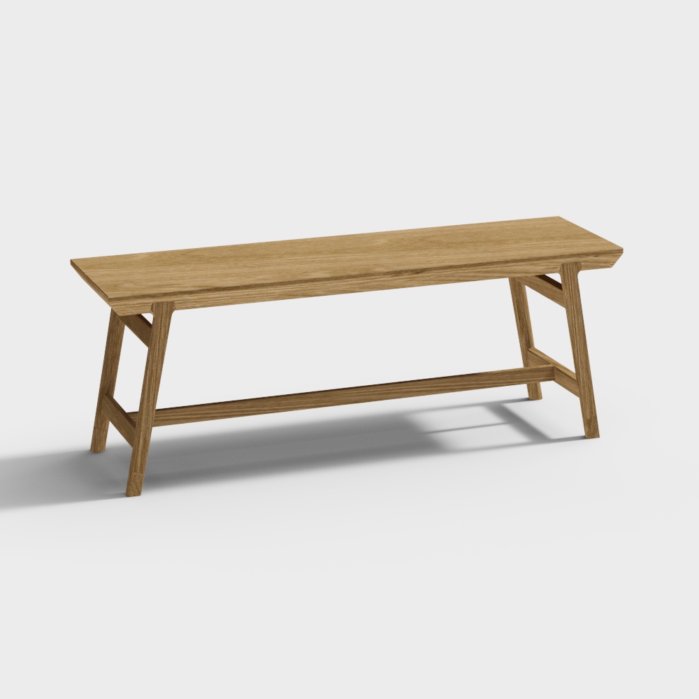 Taburete para extremo de cama de estilo chino nuevo