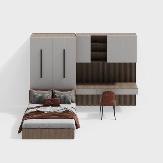 City Retreat Low-Poly 3D model