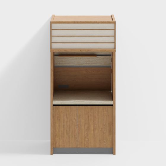 City Cabinet 3D model for Modern Interior Design