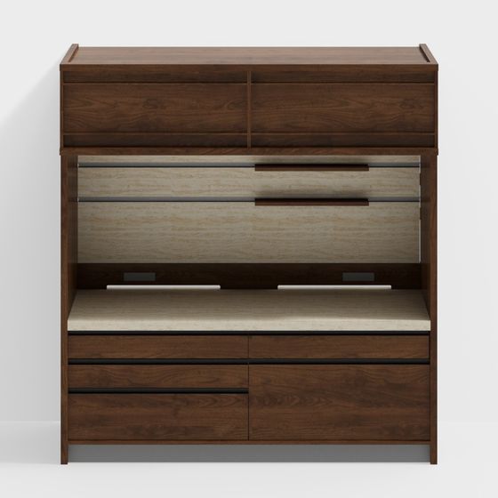 Urban Elegance Dresser 3D model
