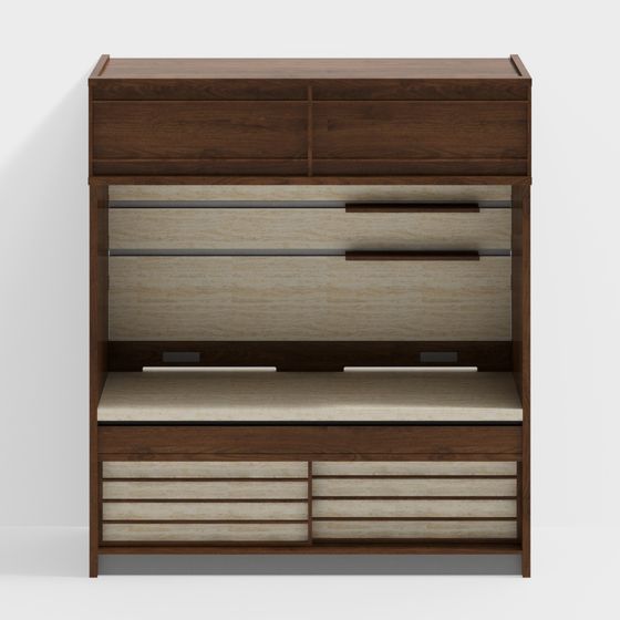 Urban Elegance Dresser 3D model