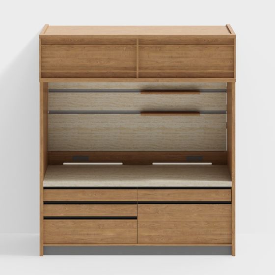 Urban Study Cabinet 3D model