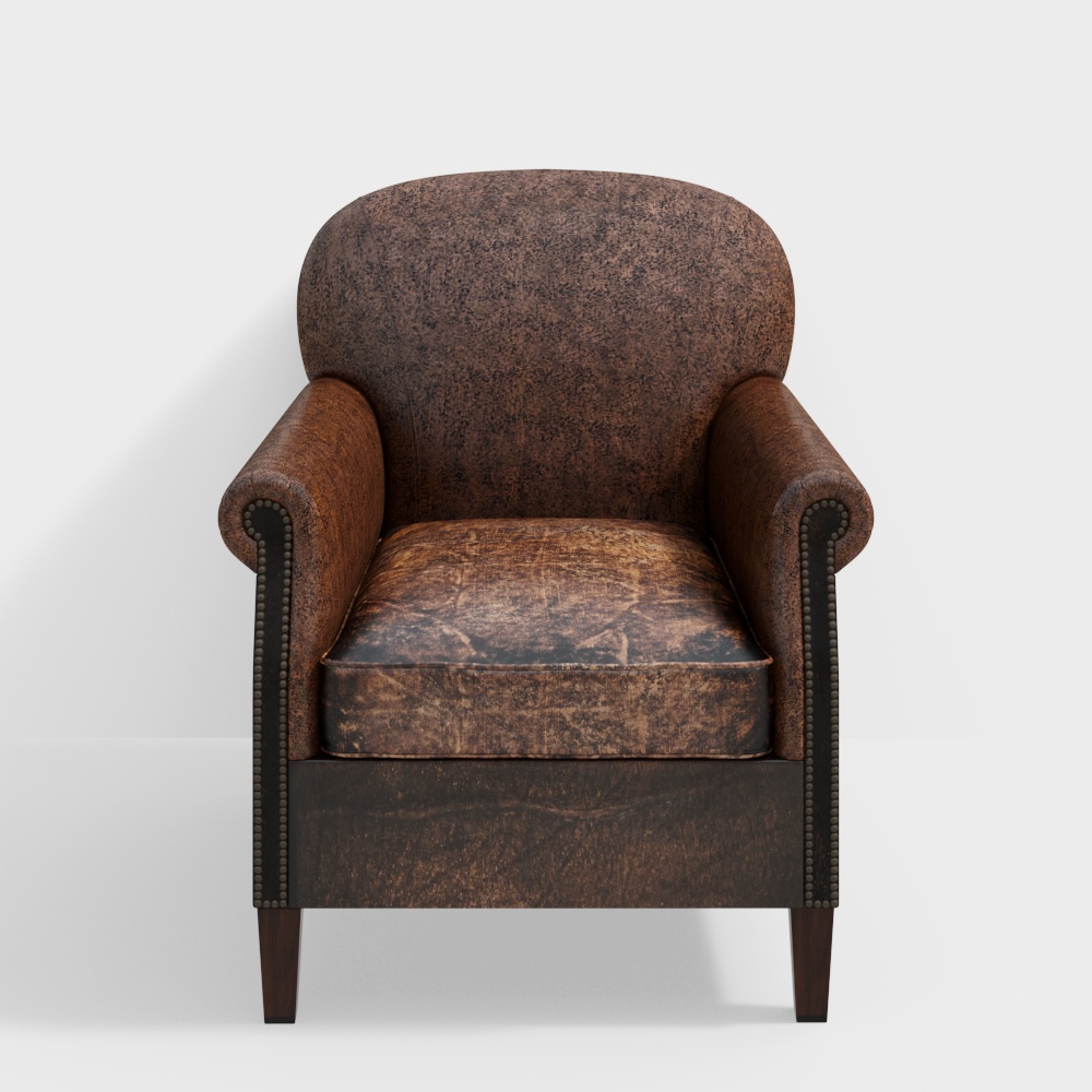 American single sofa